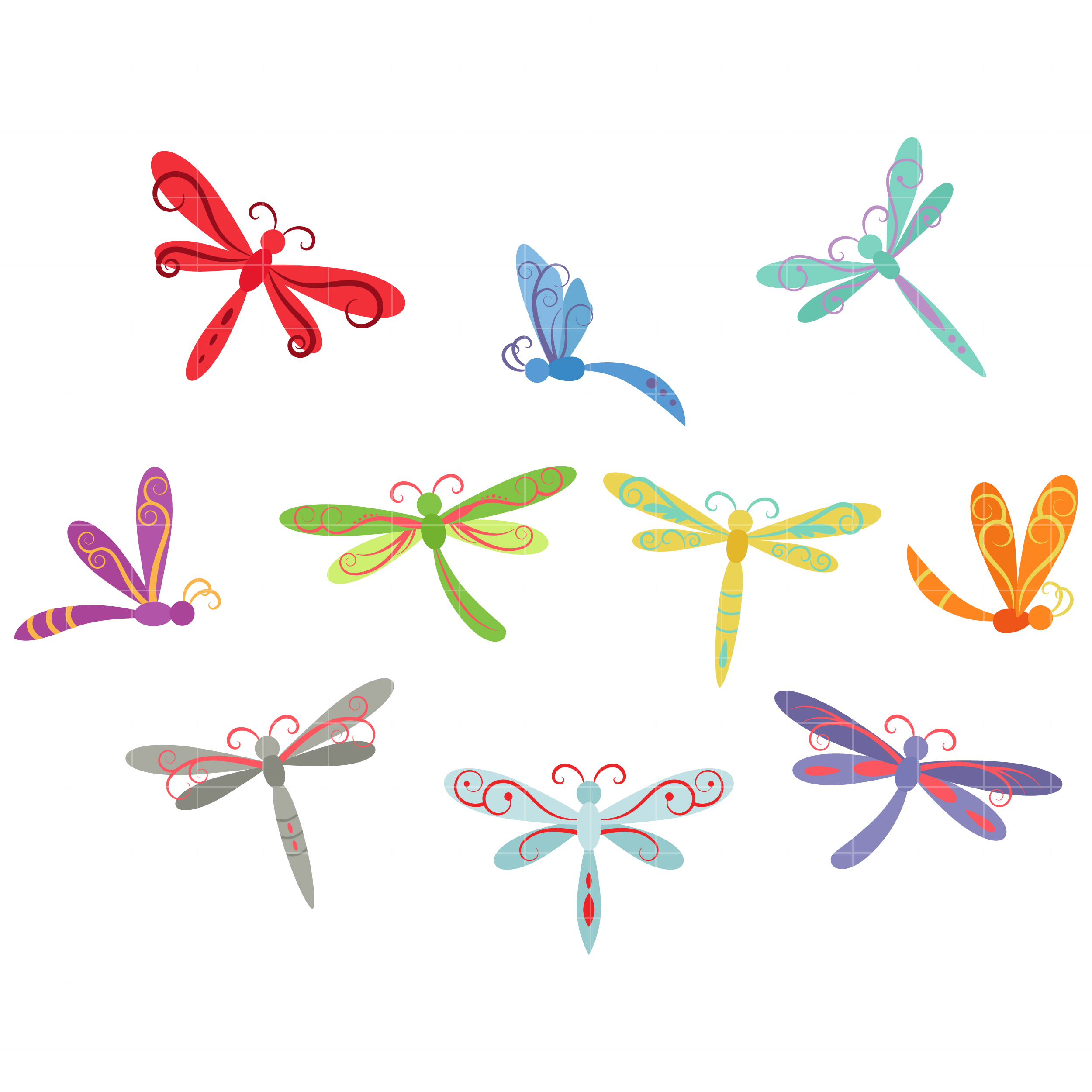 clipart dragonfly - photo #17