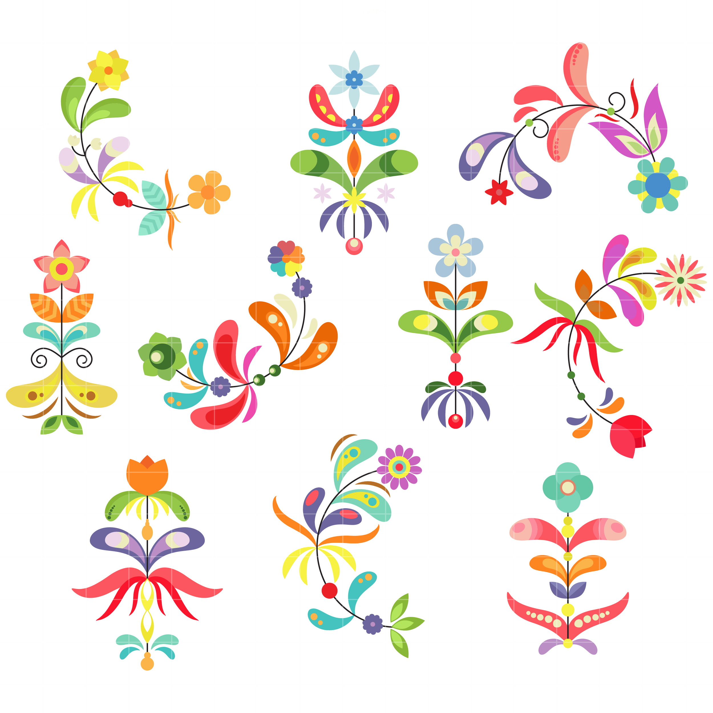 flower-patterns-arts-set-semi-exclusive-clip-art-set-for-digitizing-and